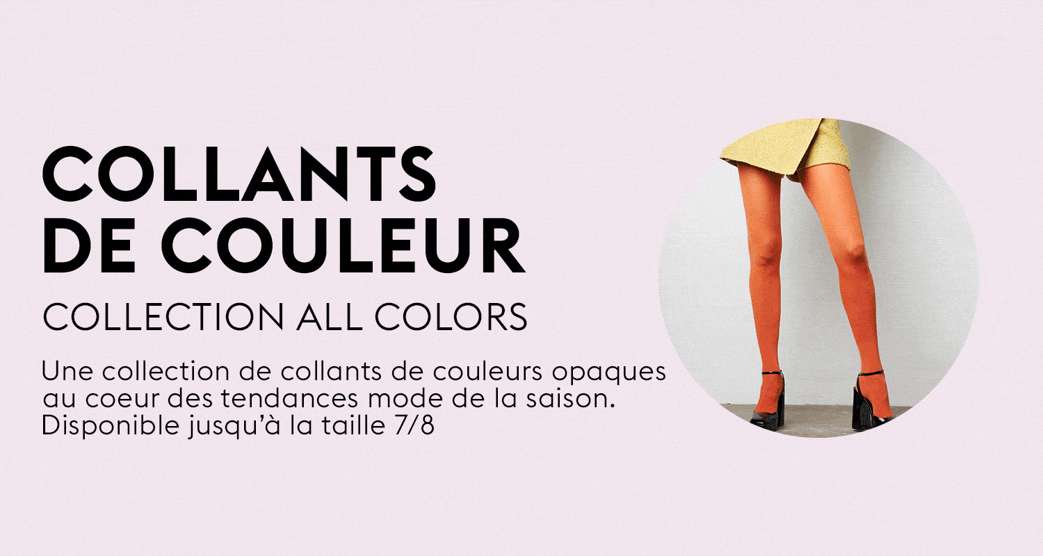 Collants All Colors je colore mes jambes Boutique en ligne Le Bourget Paris