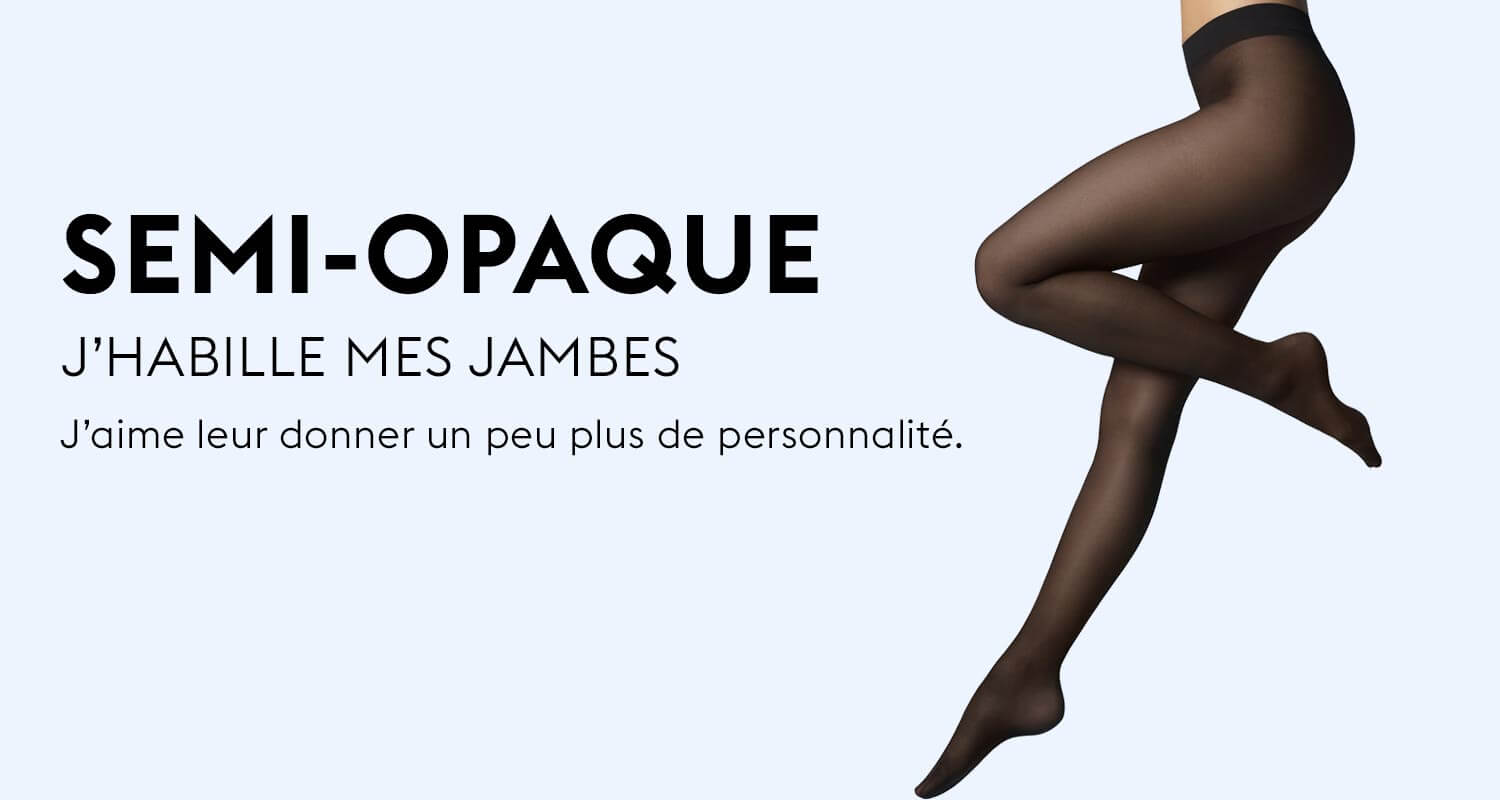 Collants Semi-opaque mat ou satiné, j'habille mes jambes ! - Boutique en  ligne Le Bourget Paris
