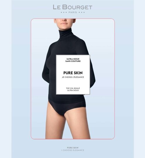 Top Manches Longues Pure Skin Bodywear Boutique en Ligne Le Bourget Paris