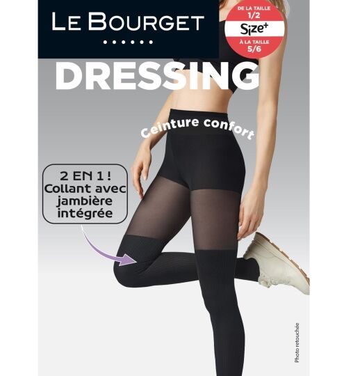 Collant Uni avec Jambiere Integree Collants Boutique en ligne Le Bourget Paris